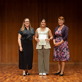 Siena Leckovski with Sonia Maddock & Sue Willgoss