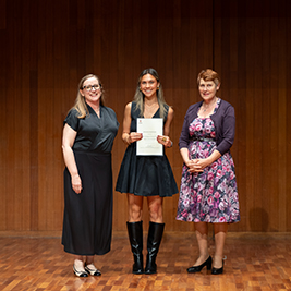 Harmony Heathcote with Sonia Maddock & Sue Willgoss