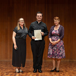 Oliver Brunsdon with Sonia Maddock & Sue Willgoss