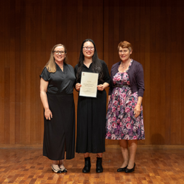 Lisa Chao with Sonia Maddock & Sue Willgoss